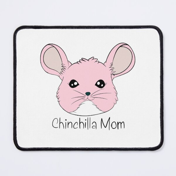Item preview, Cute Pink Chinchilla Mom - Kawaii Pet Sticker designed and sold by Balkan Doodles.