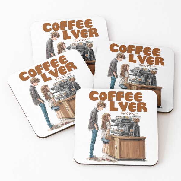 Item preview, Cute Coffee Lover Barista Machine – Adorable Coffee Shop Cartoon Art designed and sold by Grafititee.
