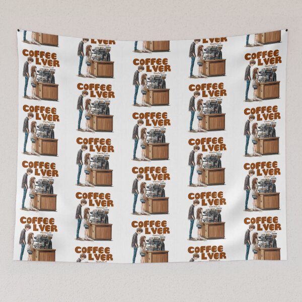 Item preview, Cute Coffee Lover Barista Machine – Adorable Coffee Shop Cartoon Art designed and sold by Grafititee.