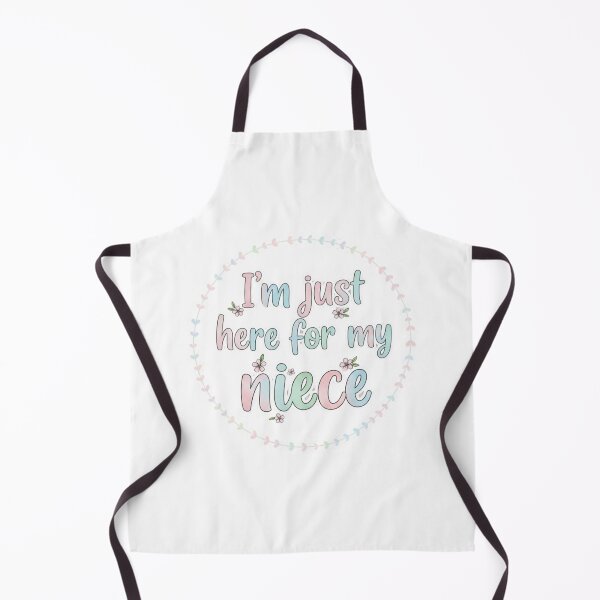 Item preview, I’m Just Here For My Niece – Funny Family Quote Design designed and sold by JustCrafted.