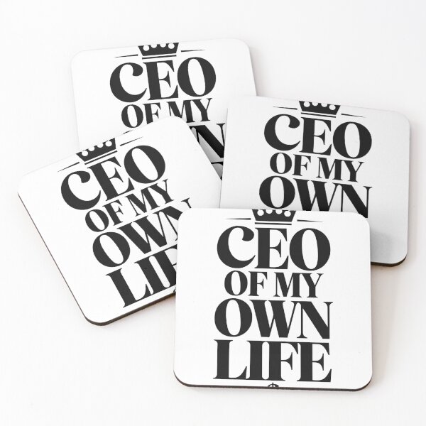 Item preview, CEO of My Own Life Design | Entrepreneur Boss Motivation Hustle Culture | Empowerment Slogan Gift designed and sold by pixelpopplanet.