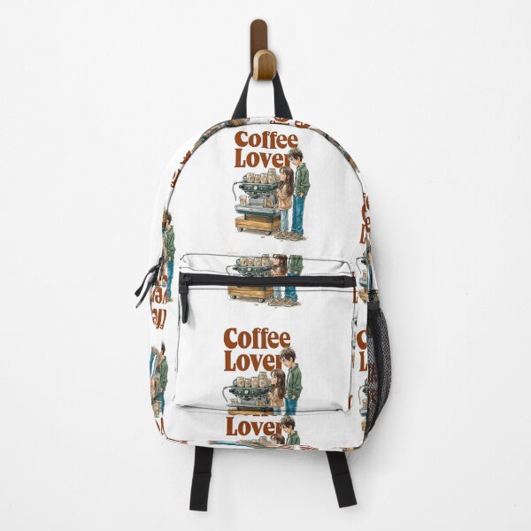Item preview, Cute Coffee Lover Barista Machine – Adorable Coffee Shop Cartoon Art designed and sold by Grafititee.