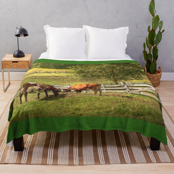 Item preview, Animal - Cow - Cows eating grass designed and sold by Mike Savad Photography.