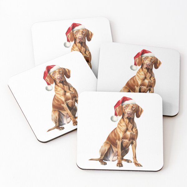Item preview, Vizsla Christmas designed and sold by Timeless Bond Designs.