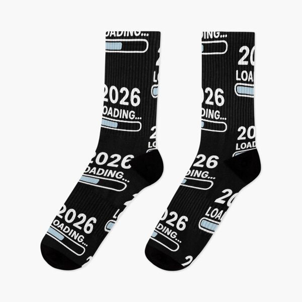 Item preview, 2026 Loading… Progress Bar New Year Tech Aesthetic | Funny Future Countdown Design designed and sold by BrainBubbleArt.