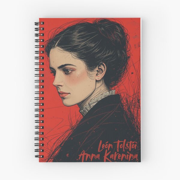 Item preview, 'Anna Karenina' a novel by Leon Tolstoy designed and sold by Filologica.