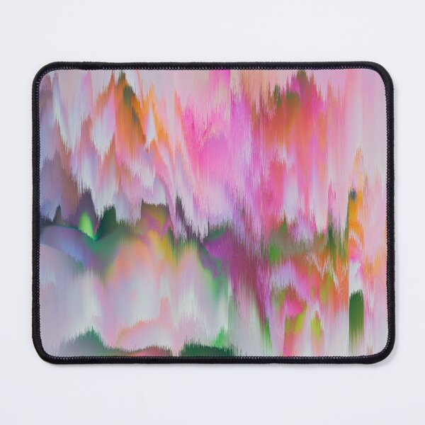 Item preview, Fascinate - Pastel Glitch Bloom in Pink and Green designed and sold by Petra Lang.