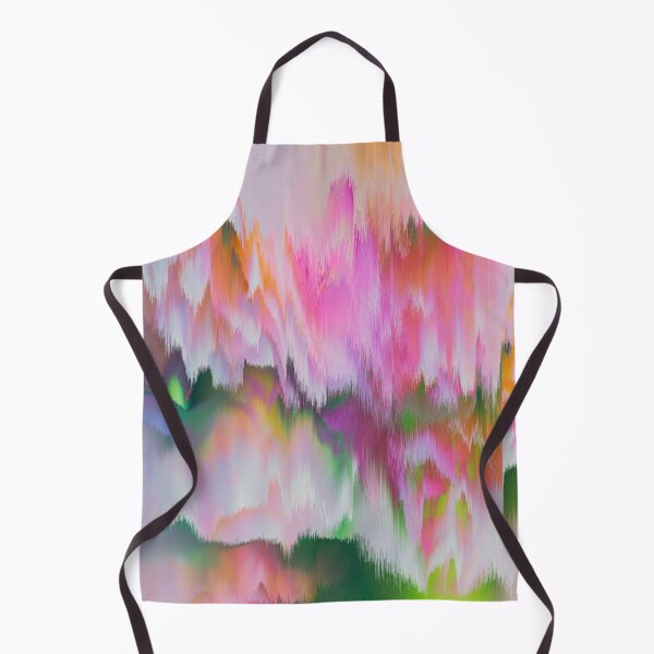 Item preview, Fascinate - Pastel Glitch Bloom in Pink and Green designed and sold by Petra Lang.