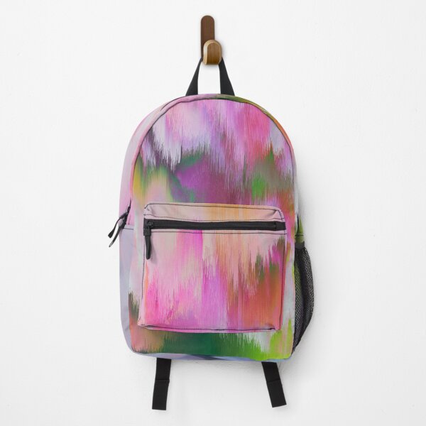 Item preview, Fascinate - Pastel Glitch Bloom in Pink and Green designed and sold by Petra Lang.