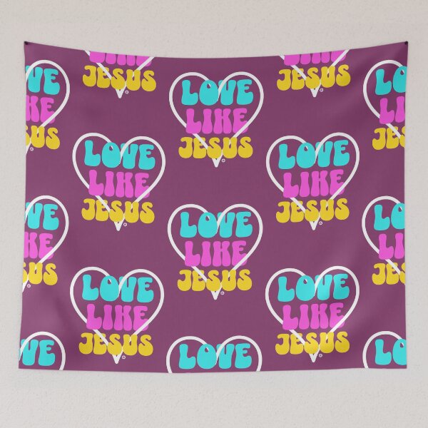 Item preview, Love like Jesus designed and sold by Yuzik.