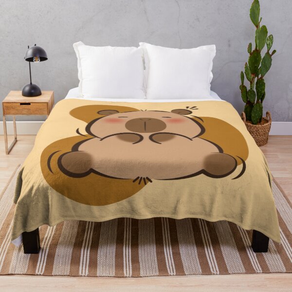Item preview, Lazy Capy designed and sold by kawaiistudio.