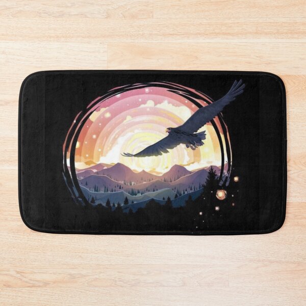 Item preview, Eagle Soaring Over Sunset Artwork designed and sold by NivyasArtistry.
