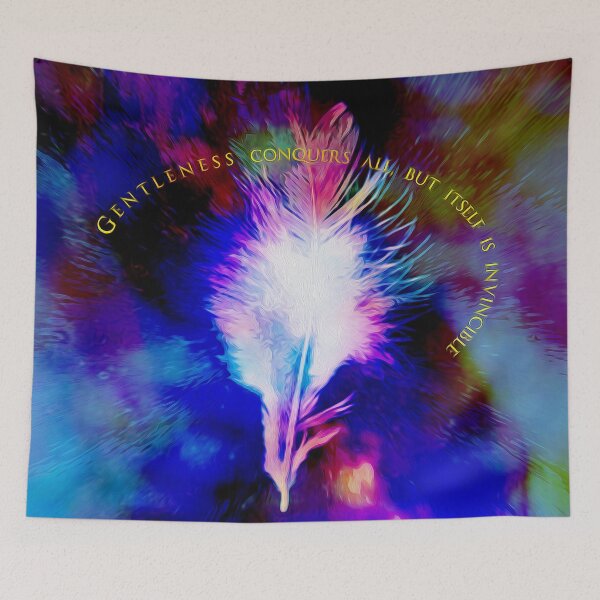 Item preview, Gentleness conquers all, but itself is invincible designed and sold by algirdasdesign.