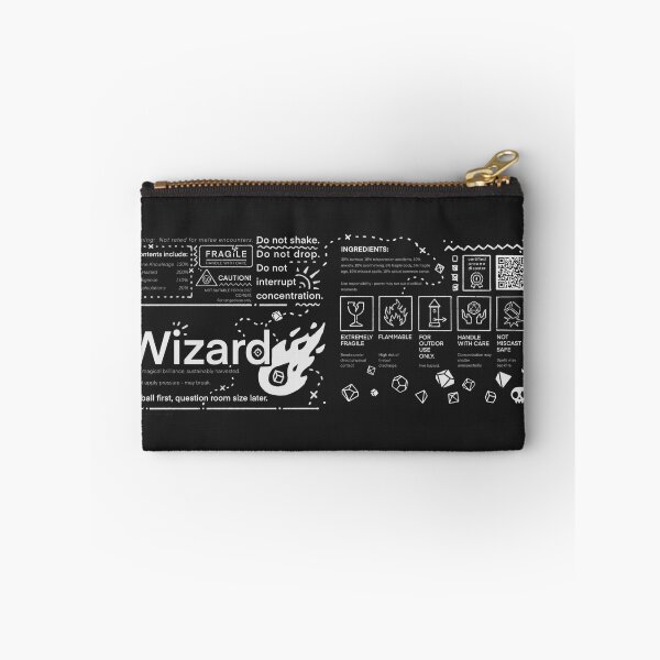 Item preview, D&D Classes - Wizard: Handle with Care | DnD Survival Kit designed and sold by keyvei.