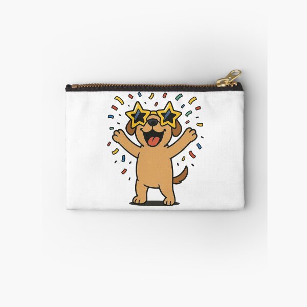 Item preview, Dog Throwing Confetti – Fun New Year Party Dog designed and sold by Confuzz1ed.