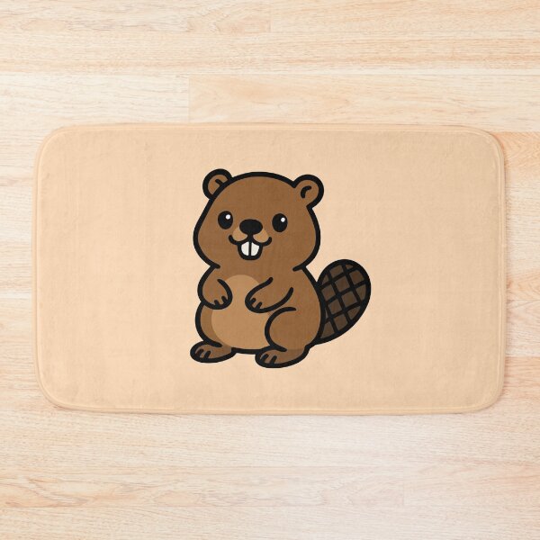Item preview, Cute Cartoon Beaver designed and sold by WildlifeDoodle.
