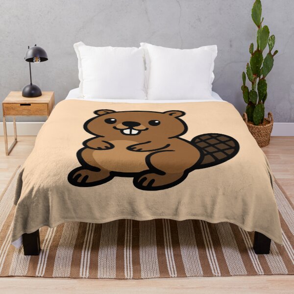 Item preview, Cute Cartoon Beaver designed and sold by WildlifeDoodle.