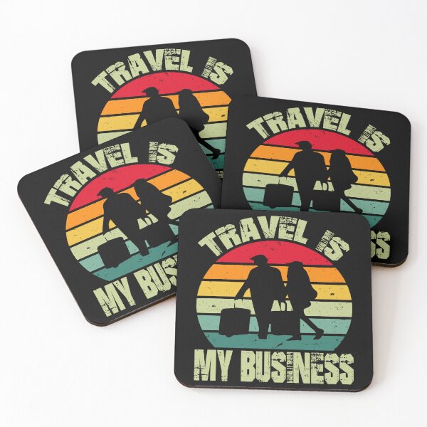 Item preview, TRAVEL IS MY BUSINESS designed and sold by EVANSTAGE.