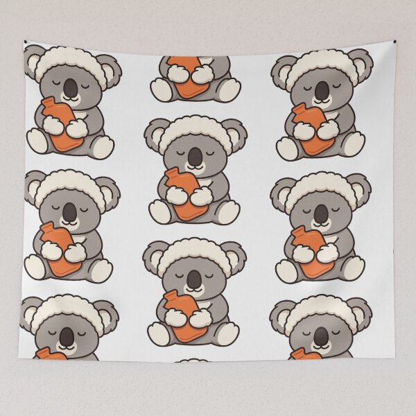 Item preview, Koala Hugging Heat Pack – Cozy Winter Koala designed and sold by Confuzz1ed.