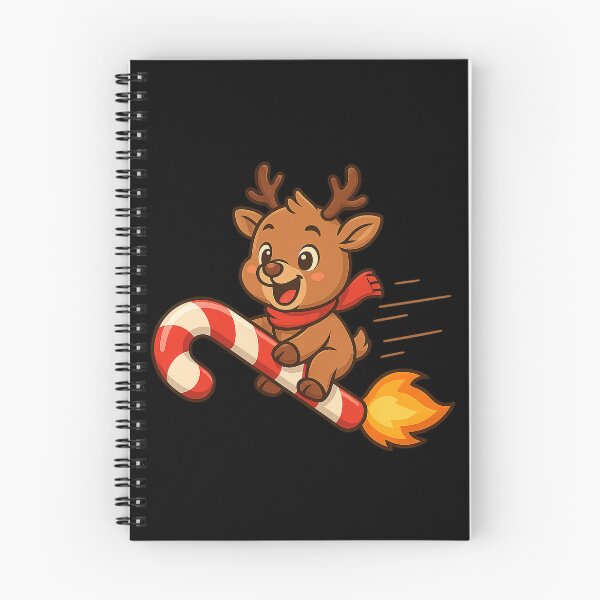 Item preview, Reindeer Candy Cane Rocket designed and sold by Napini.