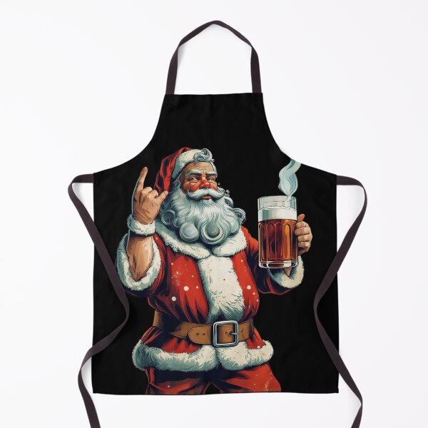 Item preview, Santa Claus Rocks with Beer - Merry Christmas designed and sold by RSDigitalPrintDesign.