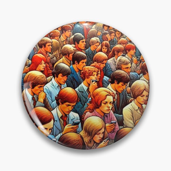 Item preview, I Got A Text: Crowd Obsessed with Smartphones designed and sold by daweave77.
