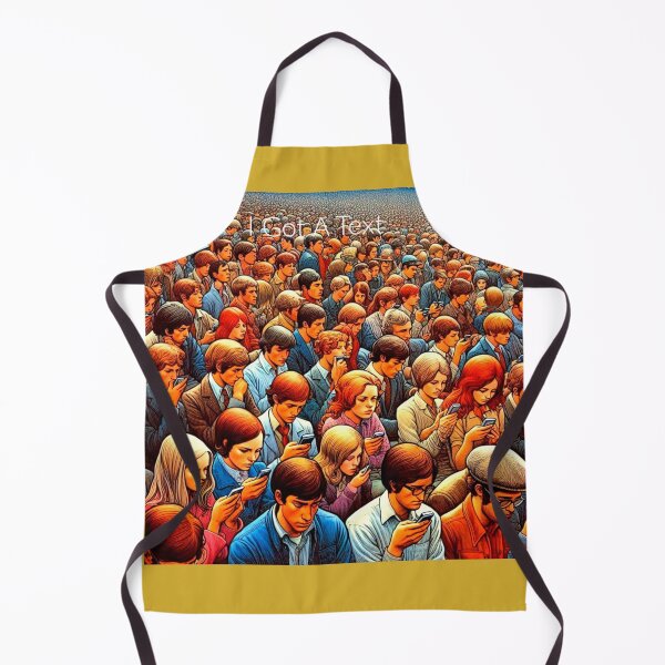 Item preview, I Got A Text: Crowd Obsessed with Smartphones designed and sold by daweave77.