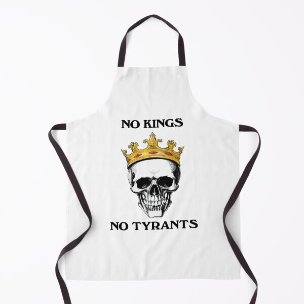 Item preview, No Kings No Tyrants Skull With Crown designed and sold by TheRainFamily.