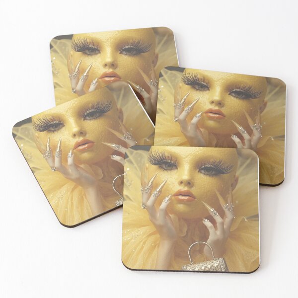 Item preview, Surrealist Lemon portre designed and sold by Heavenly Originals Co..