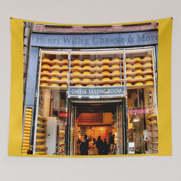 Item preview, Amsterdam Cheese Shop  designed and sold by daweave77.