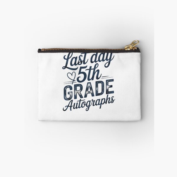 Item preview, Last Day of School Autograph 5th Grade Student  designed and sold by THagBlue.