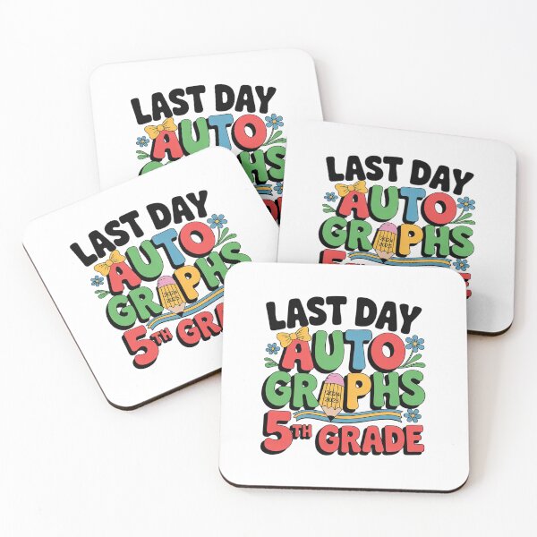 Item preview, Last Day of School Autograph 5th Grade Graduation8  designed and sold by BeetleMalon.