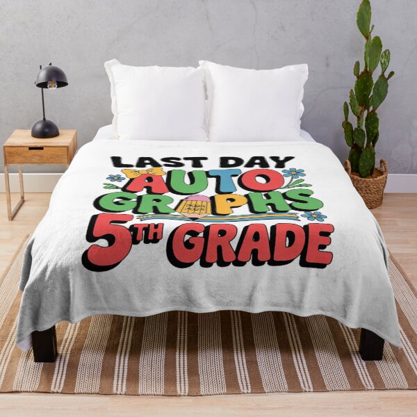 Item preview, Last Day of School Autograph 5th Grade Graduation8  designed and sold by BeetleMalon.