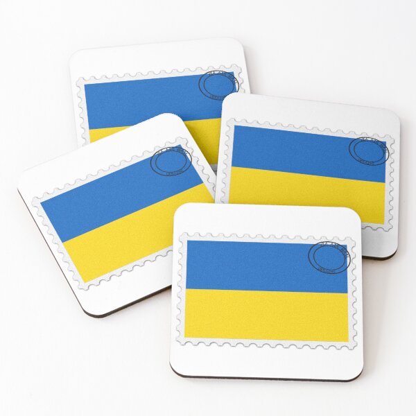 Item preview, Ukraine National Flag Postage Stamp designed and sold by red-amber65.