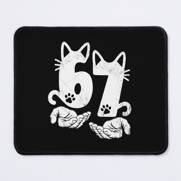 Item preview, Vintage Cat Number 67 Design with Caring Hands designed and sold by MotivaChic.