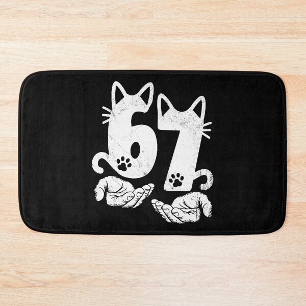 Item preview, Vintage Cat Number 67 Design with Caring Hands designed and sold by MotivaChic.