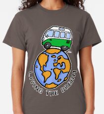 Camiseta clásica Living the dream