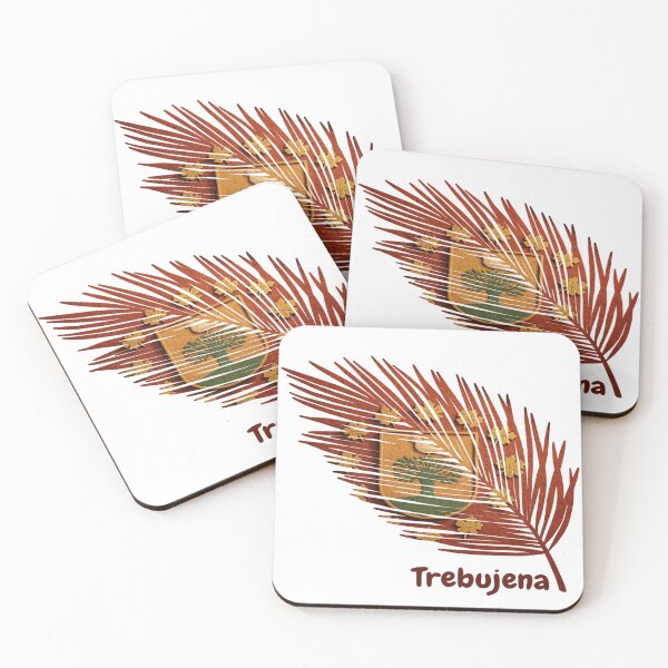 Item preview, Abstract Flag of Trebujena – Feather Shape Design designed and sold by ArteJorge48.