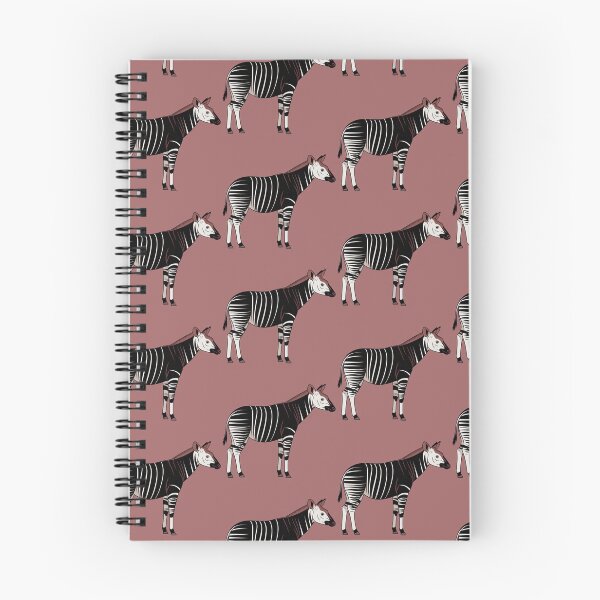 Item preview, Elegant Okapi Illustration – Unique Striped Forest Giraffe Art designed and sold by Royalsticker.