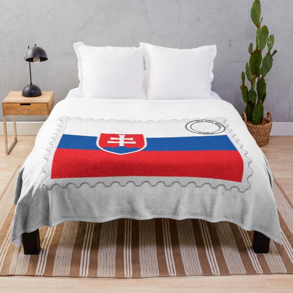 Item preview, Slovakia National Flag Postage Stamp designed and sold by red-amber65.
