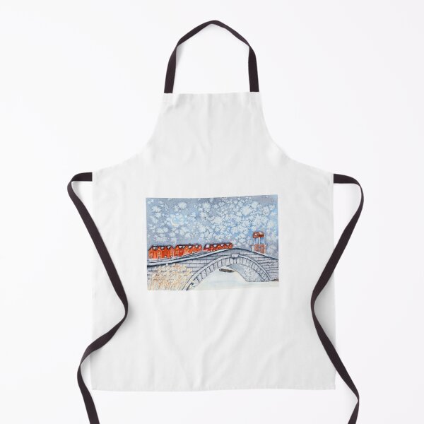 Item preview, Snowfall Over the Old Bridge designed and sold by InspirationsSP.