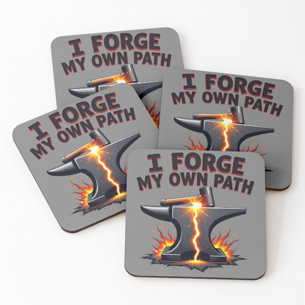 Item preview, Blacksmith Anvil Design – I Forge My Own Path designed and sold by Timeless Design.