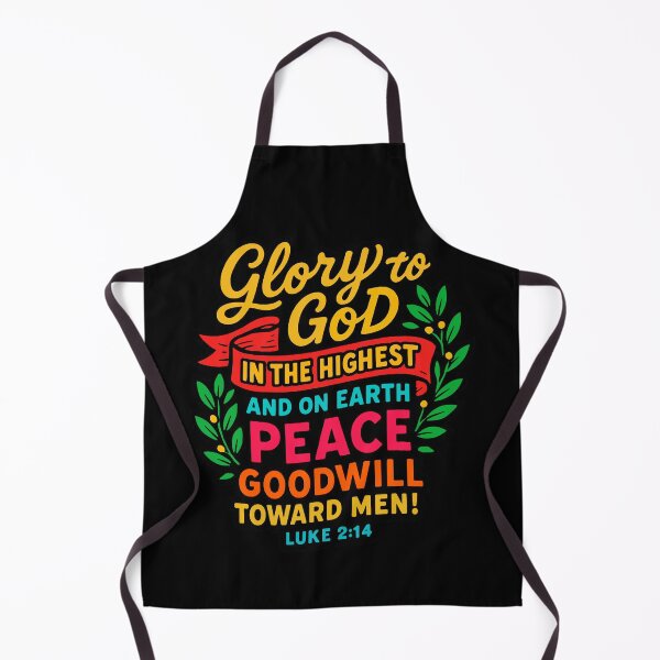 Item preview, Luke 2:14 Glory to God in the Highest designed and sold by plushism.