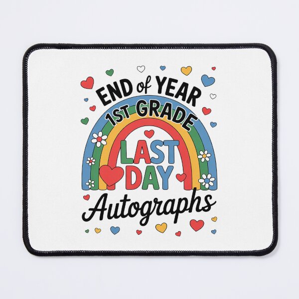 Item preview, Last Day Of School Autograph Team 1st Grade Squad designed and sold by THagBlue.