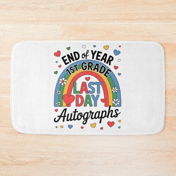 Item preview, Last Day Of School Autograph Team 1st Grade Squad  designed and sold by THagBlue.