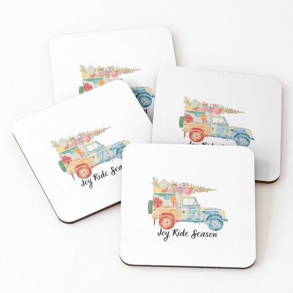 Item preview, Joy Ride Season – Festive Off-Road Christmas Car Illustration" designed and sold by MiszungART.