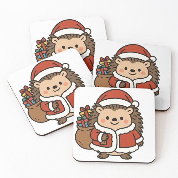 Artikelvorschau, Igel mit Geschenksack – Niedlicher Weihnachtshelfer entworfen und verkauft von Confuzz1ed.