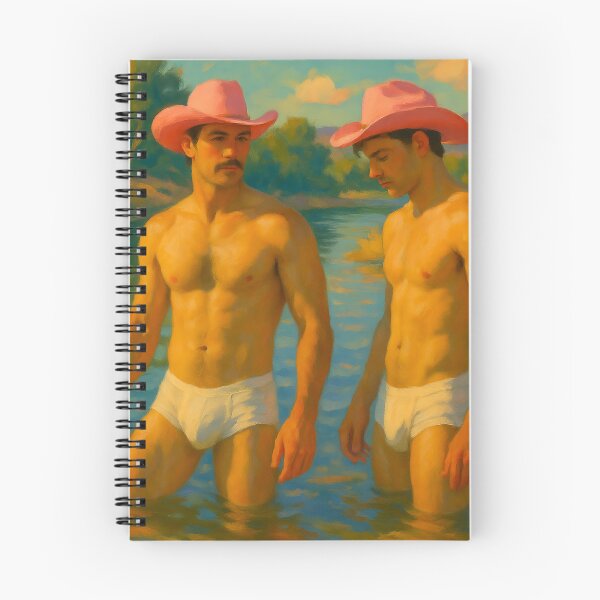 Item preview, Pink Cowboy No. 8 — River Dip Duo designed and sold by MPForet.