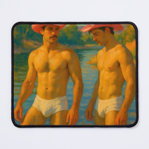 Item preview, Pink Cowboy No. 8 — River Dip Duo designed and sold by MPForet.