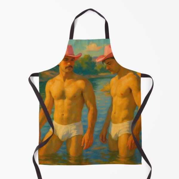 Item preview, Pink Cowboy No. 8 — River Dip Duo designed and sold by MPForet.